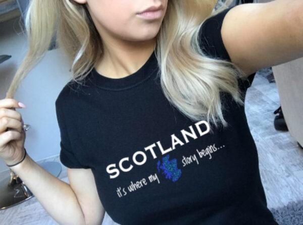 Scotland where my story begins